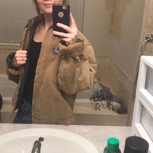 Wool Lined Carhartt Jackett